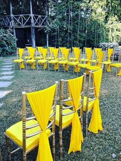 Rushi Events - Event Decoration & Styling Vibrant Haldi & Mehendi Functions photo 21