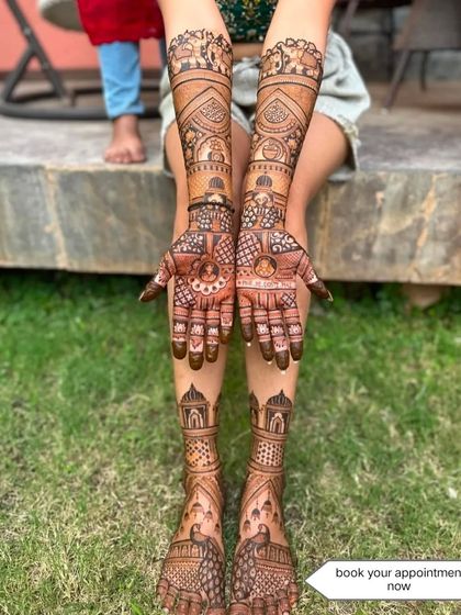 Vijay Singh - Bridal Mehndi Traditional Rajasthani & Jaipuri Motifs photo 33