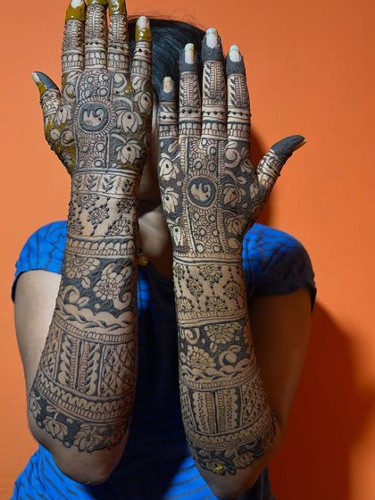 Chandu - Bridal Mehendi Intricate Bridal Designs photo 8