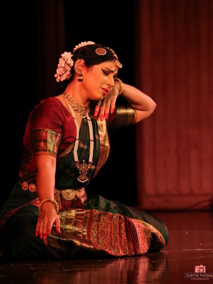 A moment of sorrow or longing, expressed through 'abhinaya'. Portraying the full spectrum of human emotion is central to the art of classical dance.