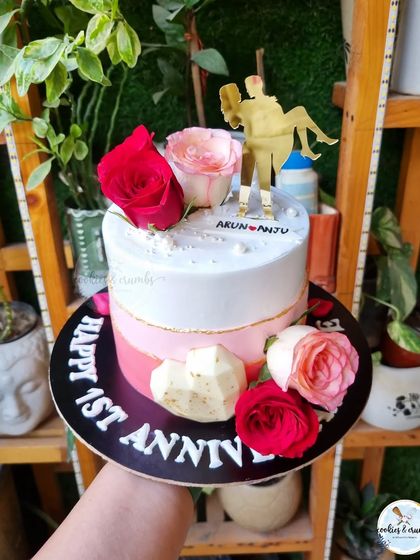 Devaagya Chawla - Custom Eggless Cakes Engagement, Wedding & Anniversary Cakes photo 22