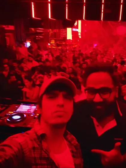Sharing the console with the Brazilian future-prog master himself, Mandragora. I thrive on bringing global headliners to India, creating lineups that push boundaries and give our community unforgettable nights with legendary artists.