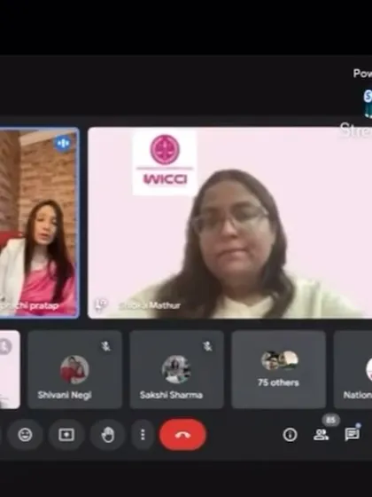 I conduct workshops on the Prevention of Sexual Harassment (POSH) Act for corporate clients. Here, I am seen leading a virtual session for the National Judicial Reforms Council, where we discussed the latest Supreme Court judgments and the practical steps to build a truly safe workplace.