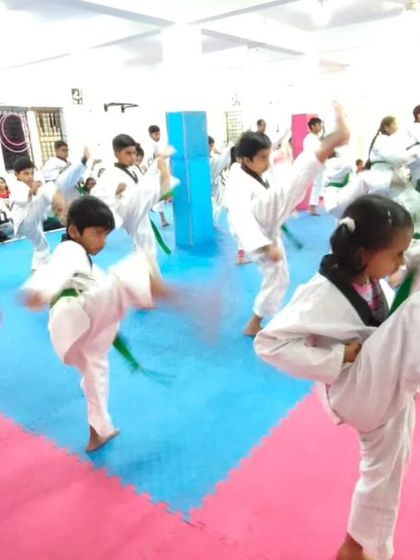 CTA Taekwondo & Fitness Clubs - Taekwondo for Kids & Teenagers Dynamic Kicking & Sparring Drills photo 62