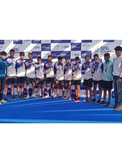 Our boys team also clinched the title at the SFA Championships, showcasing our dominance in school-level competitions.