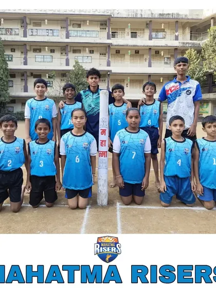 Team Mahatma Risers, another of our mixed-gender teams for the internal league.