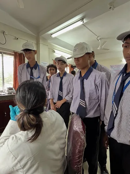 As part of the 'Shine' initiative, I had the opportunity to demonstrate scientific procedures to students. Inspiring the next generation, whether in science or music, is incredibly rewarding.