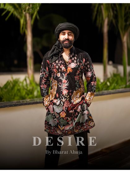 Style that transitions effortlessly from day to night. Here, my signature embroidered kurta is styled for an evening affair, proving that true luxury is both versatile and timeless.