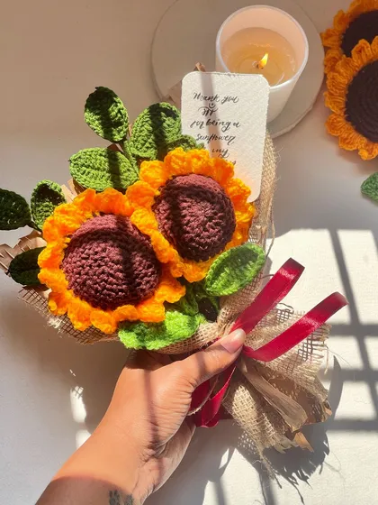 A customer sent me this photo of their sunflower bouquet, and it made my day. The way the sunlight hits the petals is just perfect. It’s a forever bouquet that brings instant cheer.