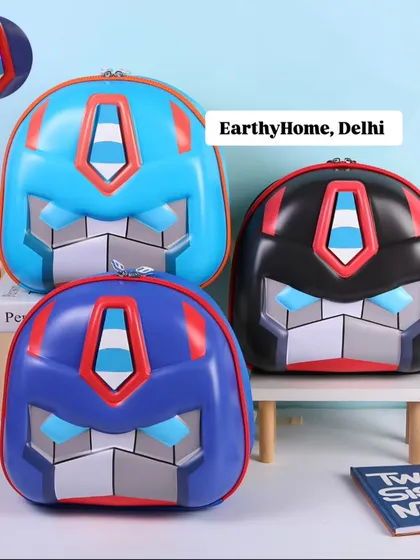 These robot-themed kids' picnic bags are one of my most viral items. They even have a cool light-up feature on the front, adding an extra element of fun.