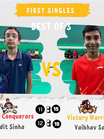 Manoj Kumar - Badminton Coaching for Kids & Youth Intra-Academy Rolling Cup photo 67