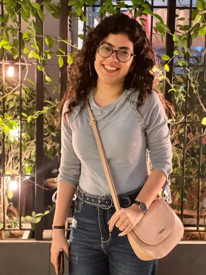 This is me, Aakanksha. When I am not dancing, I am just a regular girl who bravely followed her passion for dance. I believe in keeping things real and relatable, and I can't wait to share my love for Garba with you.