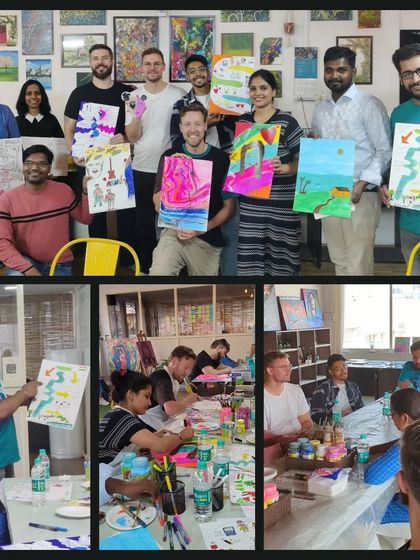 StoryZone - Corporate Art Workshops & Team Building Corporate Team Building Events photo 5