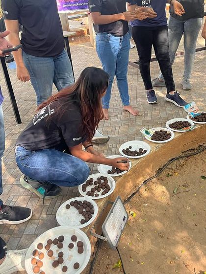 Healing Garden - Corporate Wellness & Team Building Seed Ball Making: Eco-Team Building photo 8