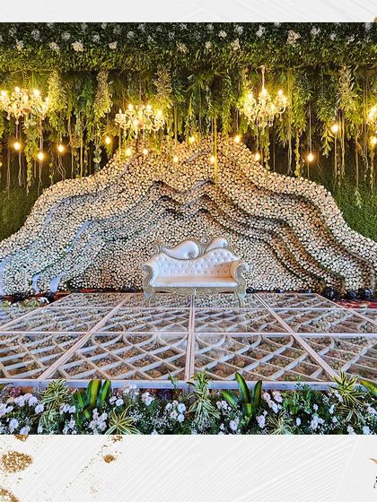 Aikyam - Wedding Decoration Grand Reception & Sangeet Stages photo 10