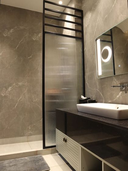 Chizzle My Designs - Turnkey Residential Interior Design Artistic Bathrooms & Powder Rooms photo 49