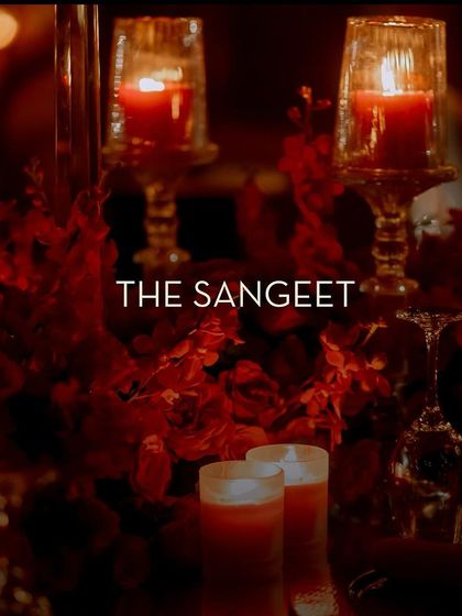 The Design Company - Event Design & Decor Regal Reds: Opulent Evening Celebrations photo 45