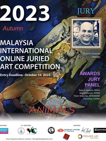 I am honored to serve as a jury member for international art competitions like this one in Malaysia. This experience gives me a unique insight into what makes an artwork stand out, and I share this knowledge directly with my students to prepare them for competitive success.