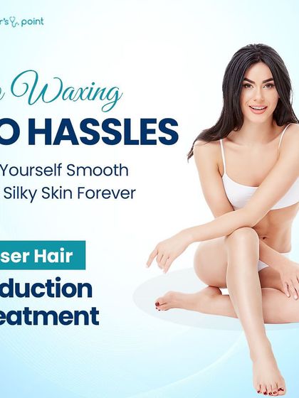 Say goodbye to the hassle and pain of waxing. My Laser Hair Reduction treatment offers a permanent solution for smooth and silky skin, freeing you from the endless cycle of appointments and regrowth.