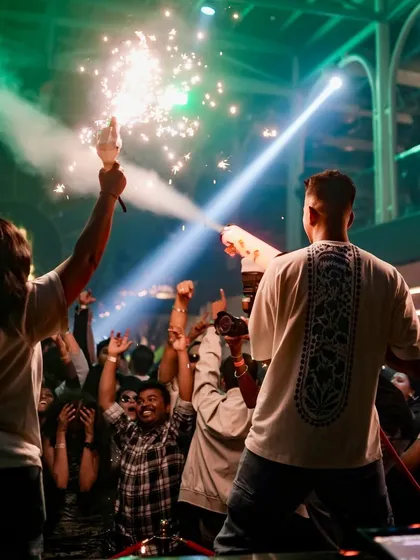 It's not just a party, it's a full-scale production. I use CO2 guns and cold pyros to create a multi-sensory experience, cooling down the dance floor right as the music heats up.