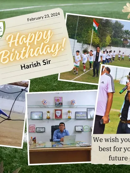 Wishing our head coach, Harish, a very happy birthday. His work ethic and vision have been instrumental in our club's success.