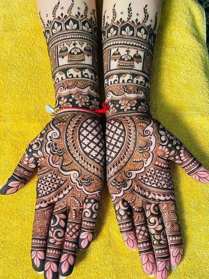3D Henna Touch - Festive & Occasional Mehndi Intricate Indo-Arabic & Fusion Styles photo 26