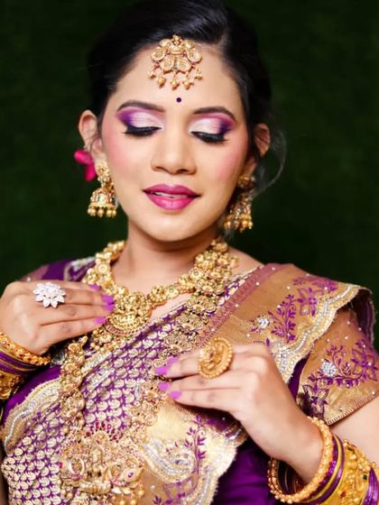 Shwetha Singh - Professional Makeup Services South Indian Bridal Makeup photo 22