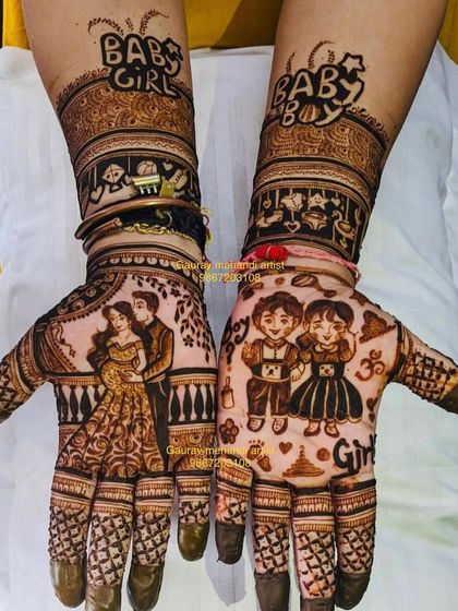 Baby Shower & Maternity Mehandi photo 3