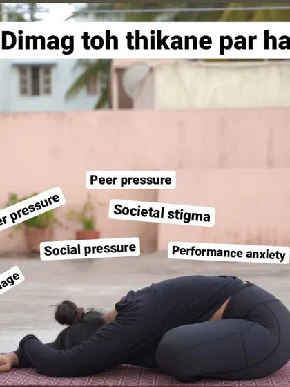 If your head is full of noise from career pressure, body image issues, or just life, you're not alone. I see yoga as a way to quiet that chaos. This is a space to lay it all down and breathe.
