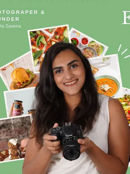 A closer look at our founder, Anshita. She took a leap of faith from investment banking to pursue her passion for food photography, and her creative vision is at the heart of our agency's success.