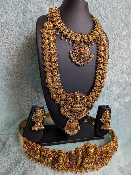 Aakruthi Abharana - Personal Jewellery Styling Traditional Temple & Antique Bridal Sets photo 41