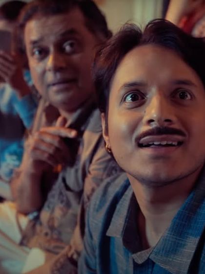 Capturing the excitement of the wedding guests watching the match. I styled the cast in authentic, everyday traditional wear to make the scene feel real.