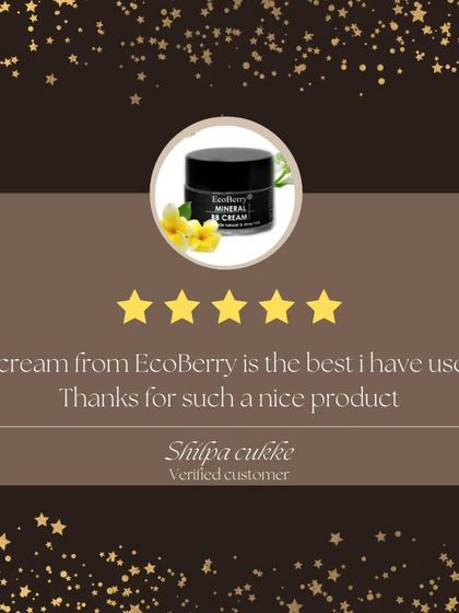 "BB cream from EcoBerry is the best I have used." I love hearing feedback like this. It's why I'm so passionate about creating high-quality, natural products.