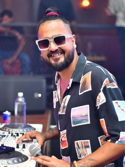 A happy, smiling shot of me at the console at Hydra.