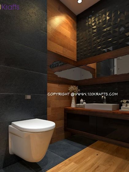 100Krafts - Home Renovation & Remodeling Luxury Bathrooms & Powder Rooms photo 4