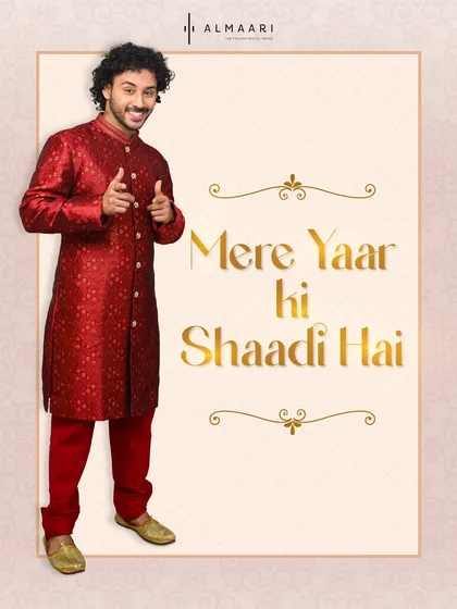 We all know the feeling: "Mere Yaar Ki Shaadi Hai" and a closet full of nothing to wear. That's why I started this. Rent a killer designer outfit for every single function without the stress or the cost.