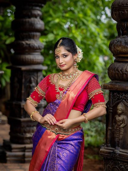 Thesparklebox - Occasion Wear Jewellery Rental Vibrant Kempu & Antique Sets photo 57