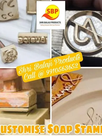Let's make your brand stand out. I offer custom metal soap stamps so you can emboss your own logo or design onto every bar, giving your products a professional and memorable finishing touch.