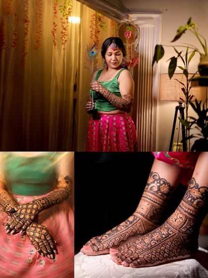 Vibrant Haldi & Mehendi photo 9