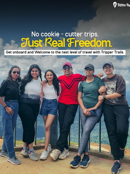 No cookie-cutter trips, just real freedom. A group of our female travelers enjoying the view and the fresh mountain air.
