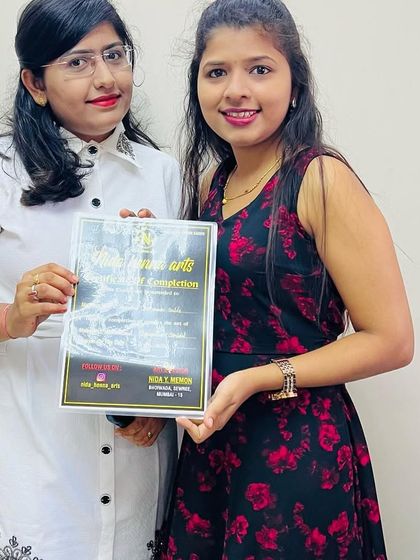 Another talented artist ready to start her professional journey. It was a pleasure having her in my class.