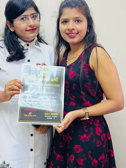 Another talented artist ready to start her professional journey. It was a pleasure having her in my class.