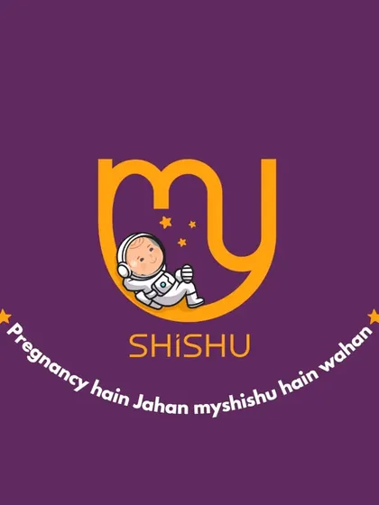 The MyShishu logo with our tagline: "Pregnancy hain Jahan myshishu hain wahan." We are your go-to solution for all pregnancy, parenting, and planning needs.