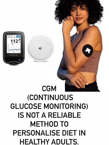 While CGM devices are invaluable for tracking trends, it's important to know that readings for the same meal can vary at different times. This makes them a tool for monitoring, but not a perfect method for personalizing diets in healthy adults without professional guidance.