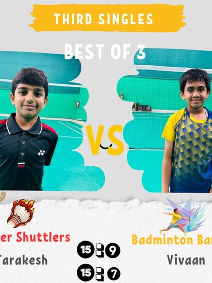 Manoj Kumar - Badminton Coaching for Kids & Youth Intra-Academy Rolling Cup photo 40