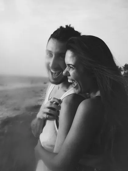 An experimental double-exposure portrait from a pre-wedding shoot. This technique allows me to layer emotions and moments, creating a unique and artistic image that tells a deeper story.