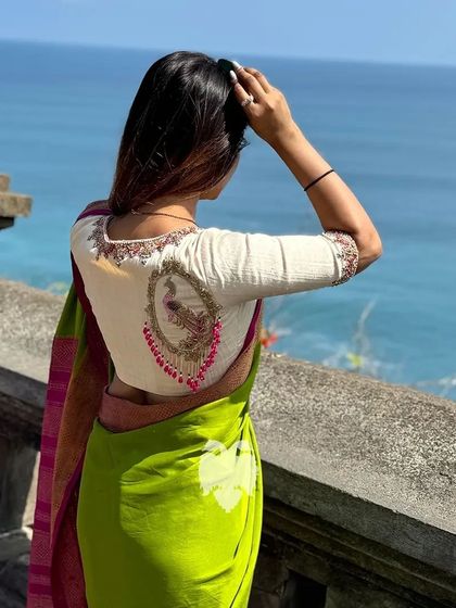 Blouse House by Mahitha Prasad - Custom Blouse Design & Embroidery Design Showcase photo 25