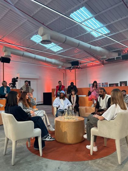 An intimate workshop session at XP Music Futures. These events are not just about large stages but also about focused, educational conversations.