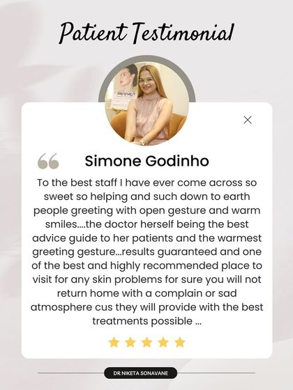 This review highlights the warm and welcoming atmosphere my staff and I strive to create. We aim to be a guide on your skin journey, providing the best possible treatments to ensure you leave feeling happy and confident.