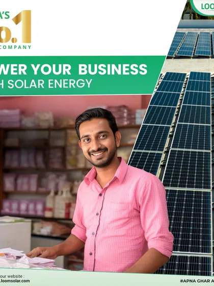 Powering your business with solar is a smart investment that reduces overheads and ensures operational continuity. I help businesses like this local shop achieve energy independence and improve their bottom line.